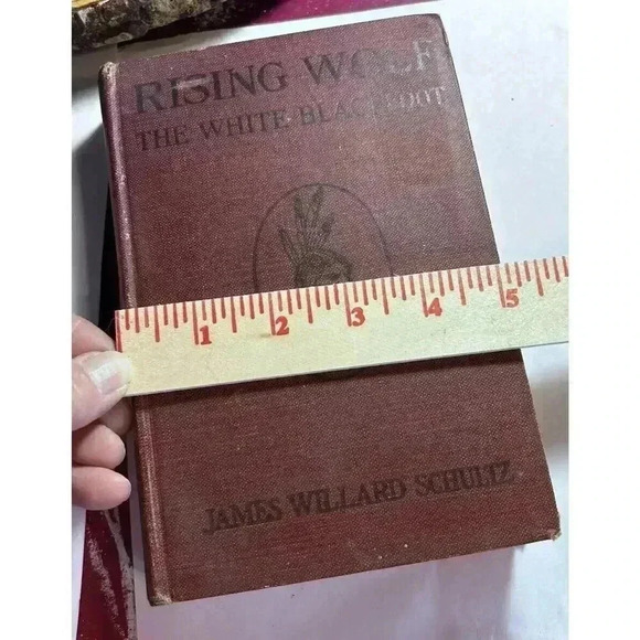 James Willard Schultz - Rising Wolf The White Blackfoot - Western Juv. Fiction - Picture 14 of 16